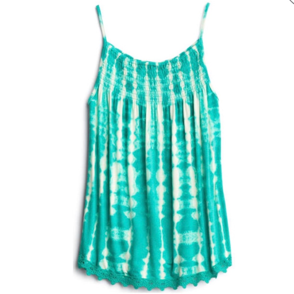 Luq “Julie” Crochet Trim Knit Tank SM